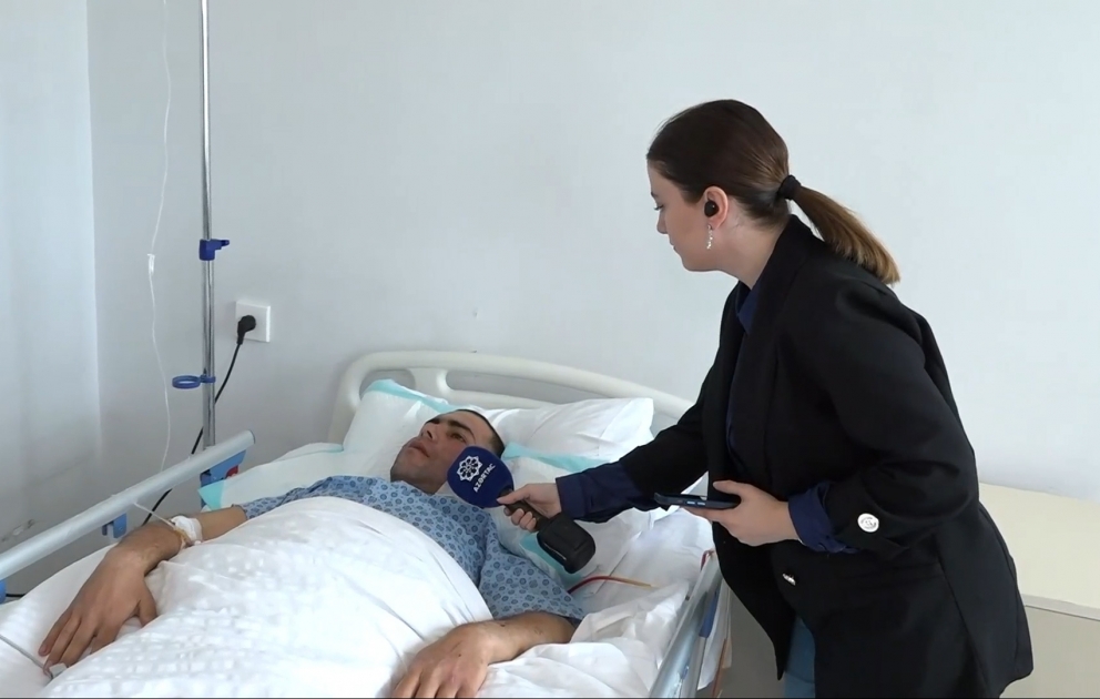 Получивший ранение в результате армянской провокации азербайджанский военнослужащий рассказал о случившемся