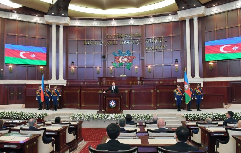 Inauguration ceremony of President of Azerbaijan Ilham Aliyev was held