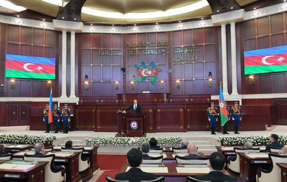 Cérémonie d’investiture du président de la République Ilham Aliyev