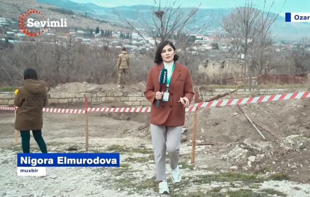 Özbəkistan telekanalında Azərbaycan torpaqlarının işğalının ağır nəticələrinə dair verilişlər nümayiş olunub
