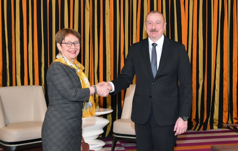 President of Azerbaijan Ilham Aliyev met with President of European Bank for Reconstruction and Development in Munich