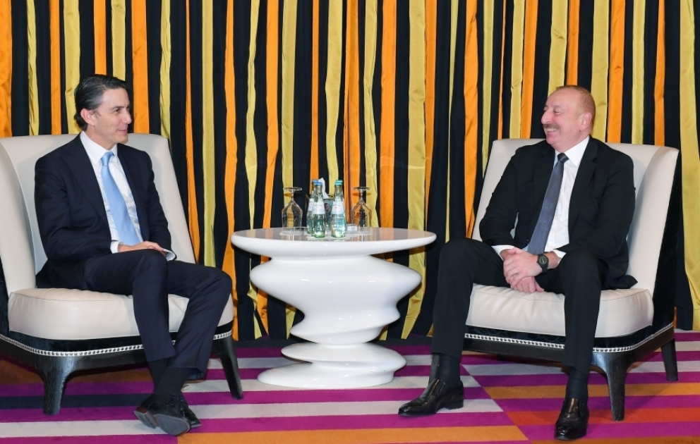 President of Azerbaijan Ilham Aliyev met with U.S. Special Presidential Coordinator