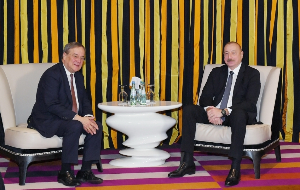 President of Azerbaijan Ilham Aliyev met with member of Bundestag Armin Laschet