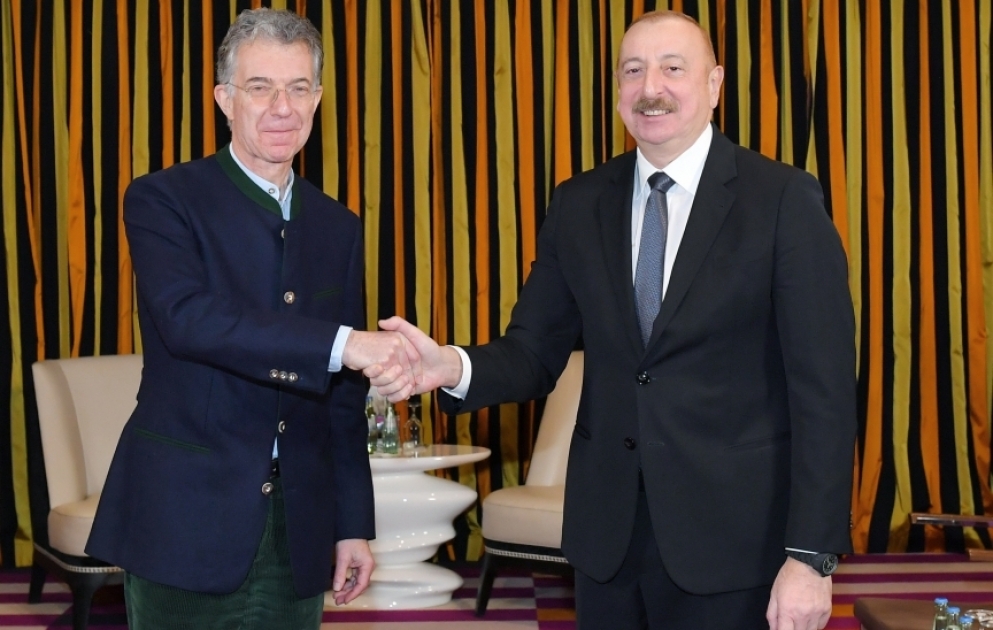President Ilham Aliyev met with Chairman of Munich Security Conference