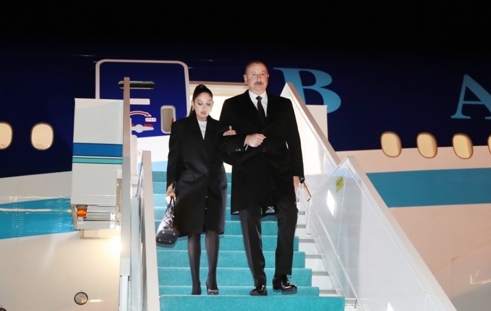Le président azerbaïdjanais entame une visite officielle en République de Türkiye