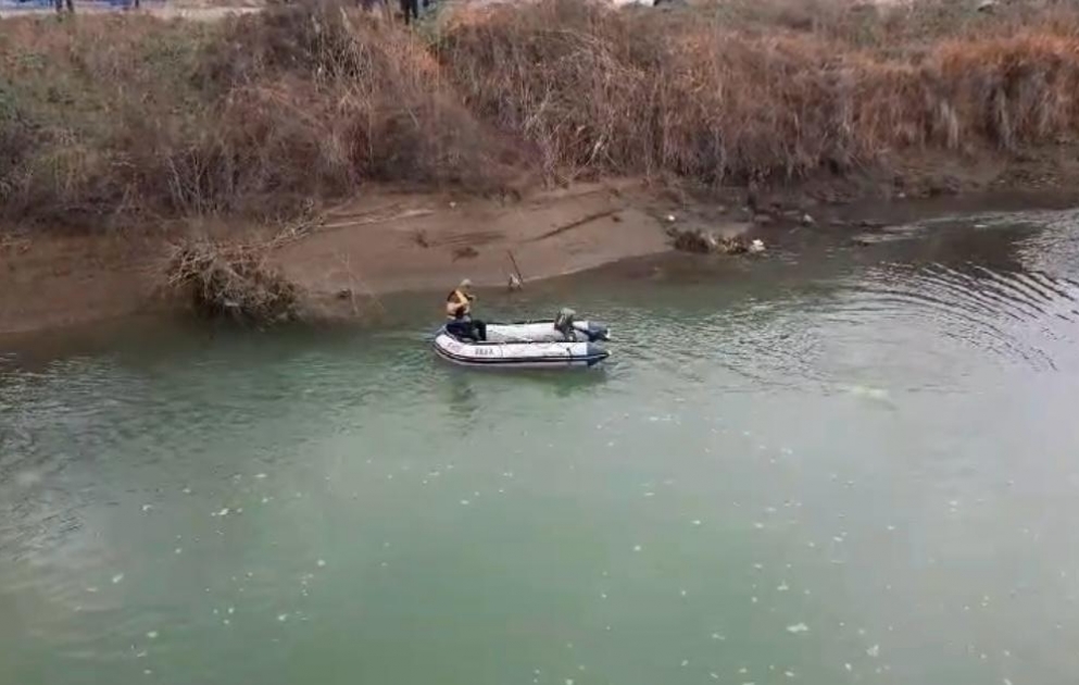 FHN: Boztəpə kanalında batması ehtimal olunan şəxsin axtarışları davam etdirilir