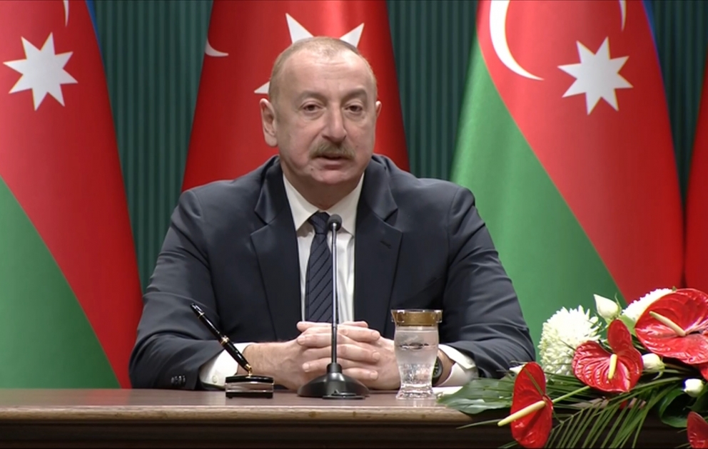 Prezident: Artıq Azərbaycan ərazisində separatçı qüvvələrə yer yoxdur və bundan sonra heç vaxt olmayacaq