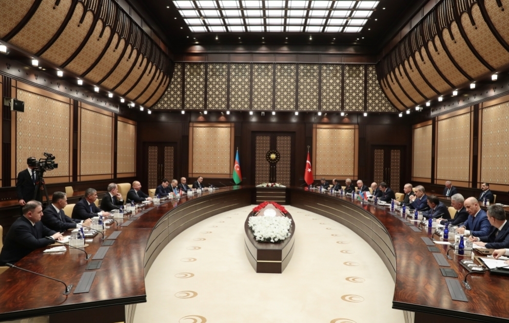 President of Azerbaijan Ilham Aliyev and President of Türkiye Recep Tayyip Erdogan held expanded meeting