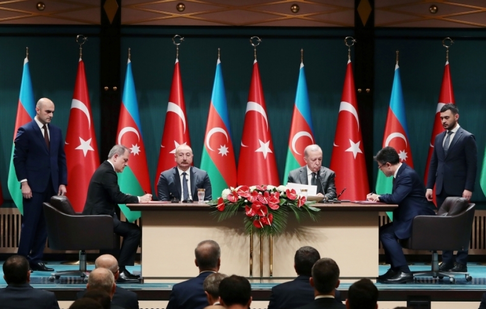 Azerbaijan, Türkiye signed documents