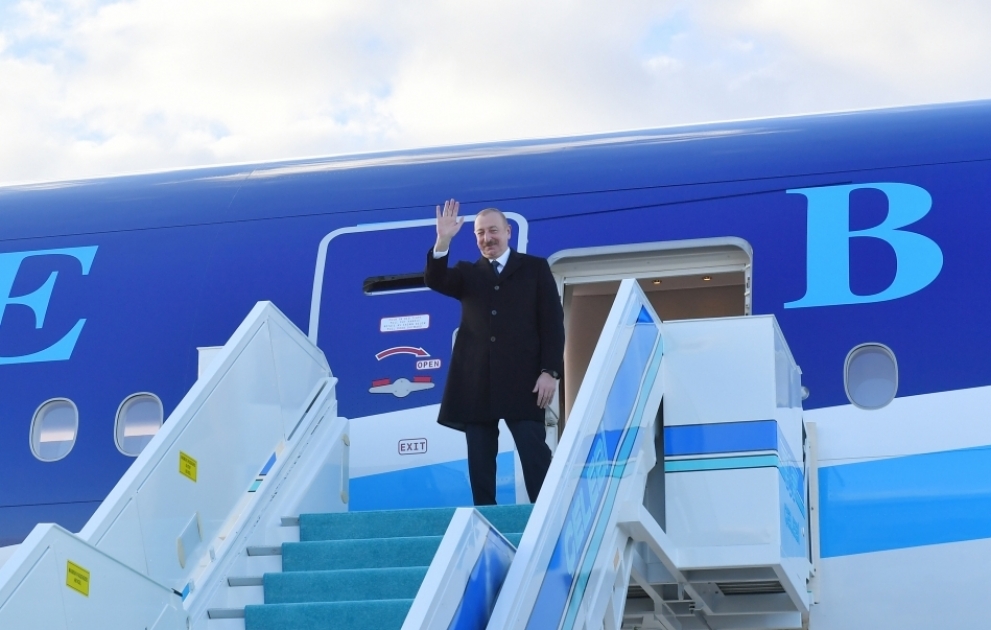 Le président azerbaïdjanais termine sa visite officielle en Türkiye