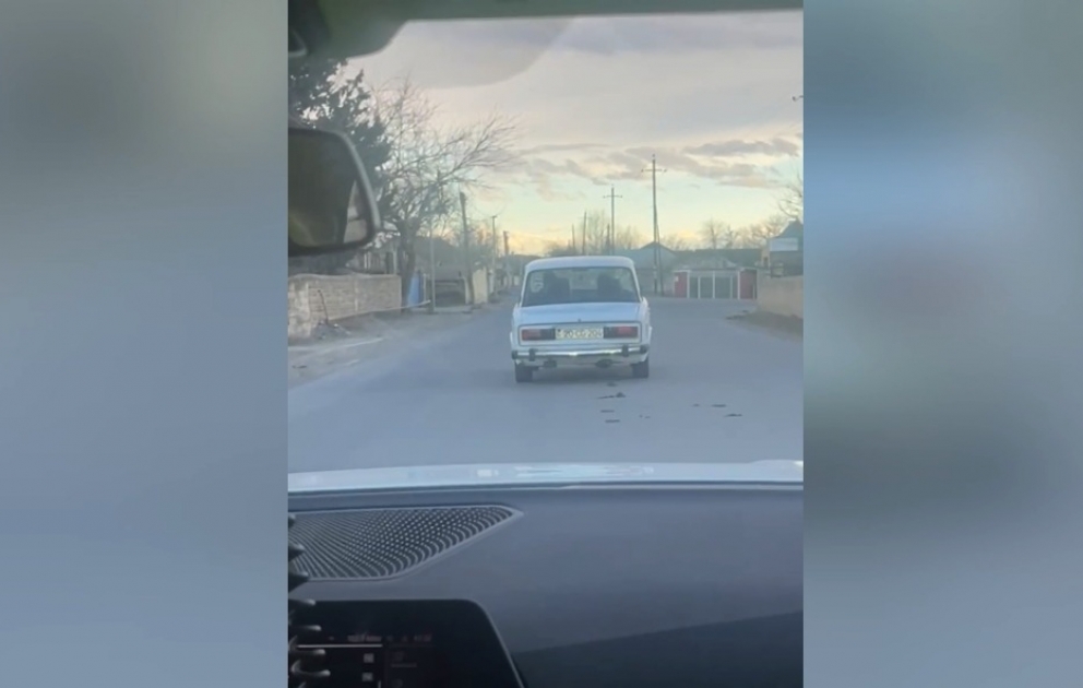 Ağstafada polisin “saxla” əmrinə tabe olmayan şəxs həbs edilib