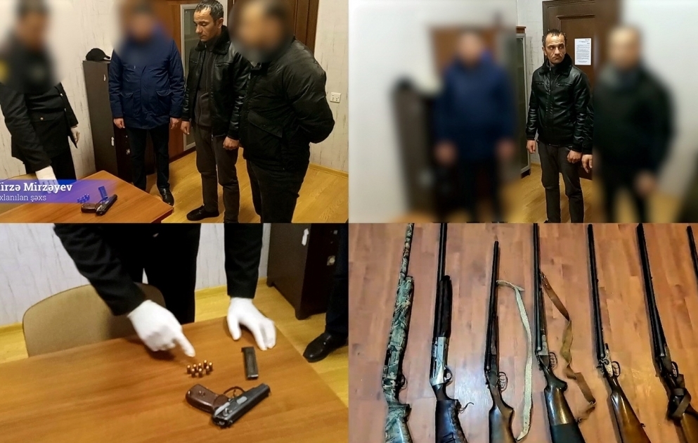 Sabunçu rayonunda axtarışda olan silahlı şəxs saxlanılıb