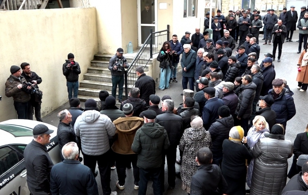 Xalq yazıçısı Mövlud Süleymanlı ilə vida mərasimi keçirilib