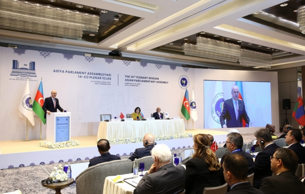 Asiya Parlament Assambleyasına sədrlik Türkiyədən Azərbaycana keçib
