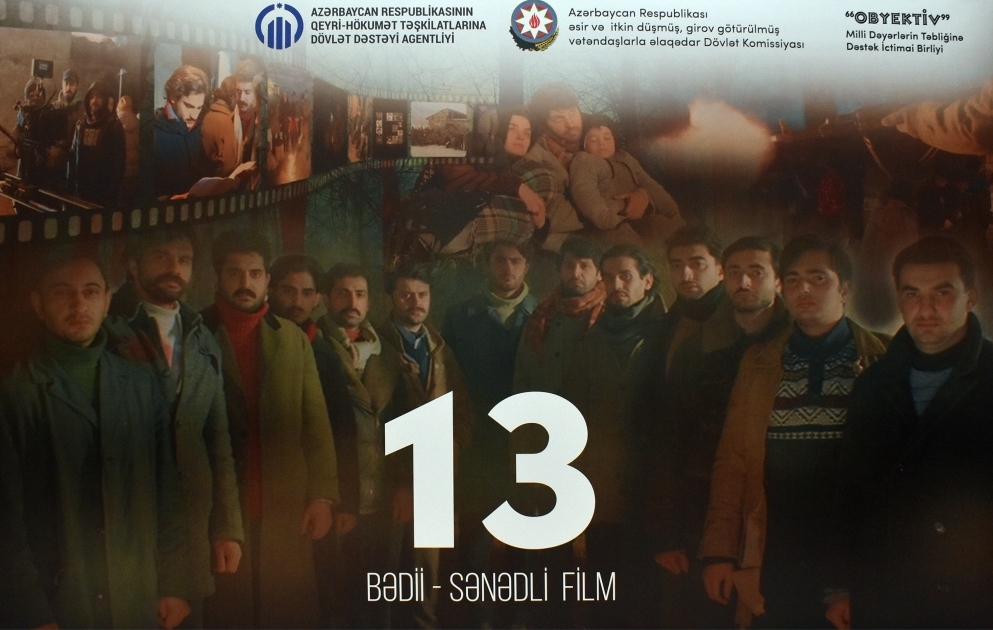 Xocalı itkinləri mövzusunda çəkilmiş “13” adlı bədii-sənədli filmin təqdimatı olub