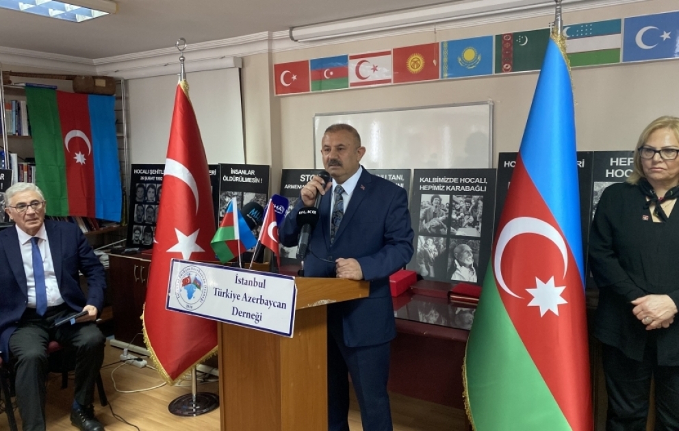 Xocalı soyqırımının qurbanları İstanbulda yad edilib