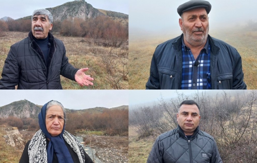Kütləvi qətliamın törədildiyi Qaraqaya -XOCALI SOYQIRIMININ ŞAHİDLƏRİ HADİSƏ YERİNDƏ DANIŞIRLAR
