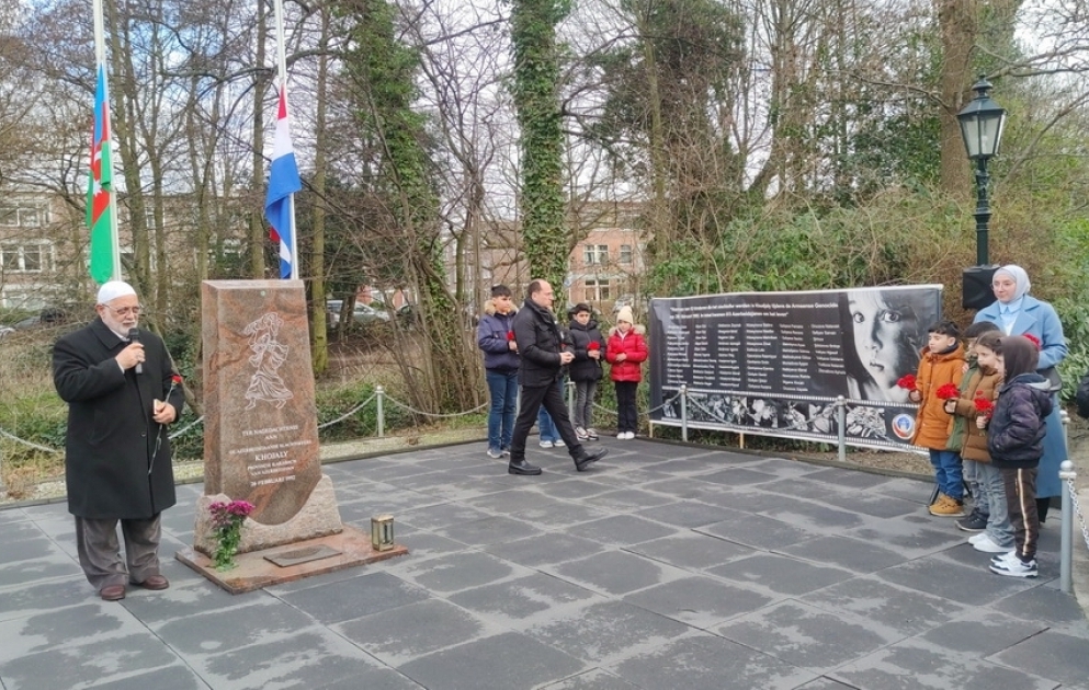 В Гааге прошла памятная церемония, посвященная Ходжалинскому геноциду