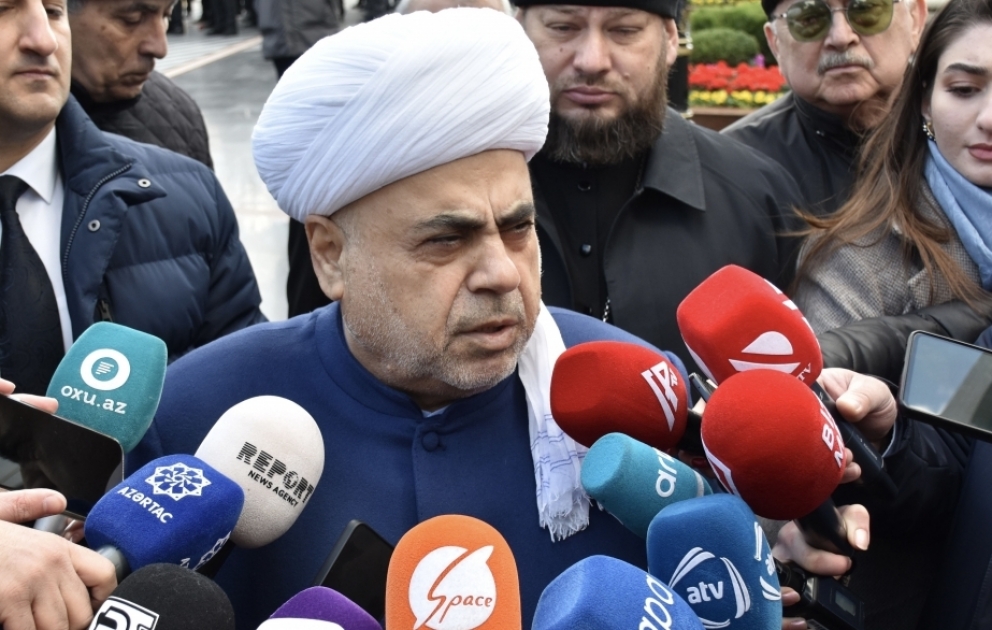 Аллахшукюр Пашазаде: Восстанавливается все наше культурное наследие на освобожденных от оккупации территориях
