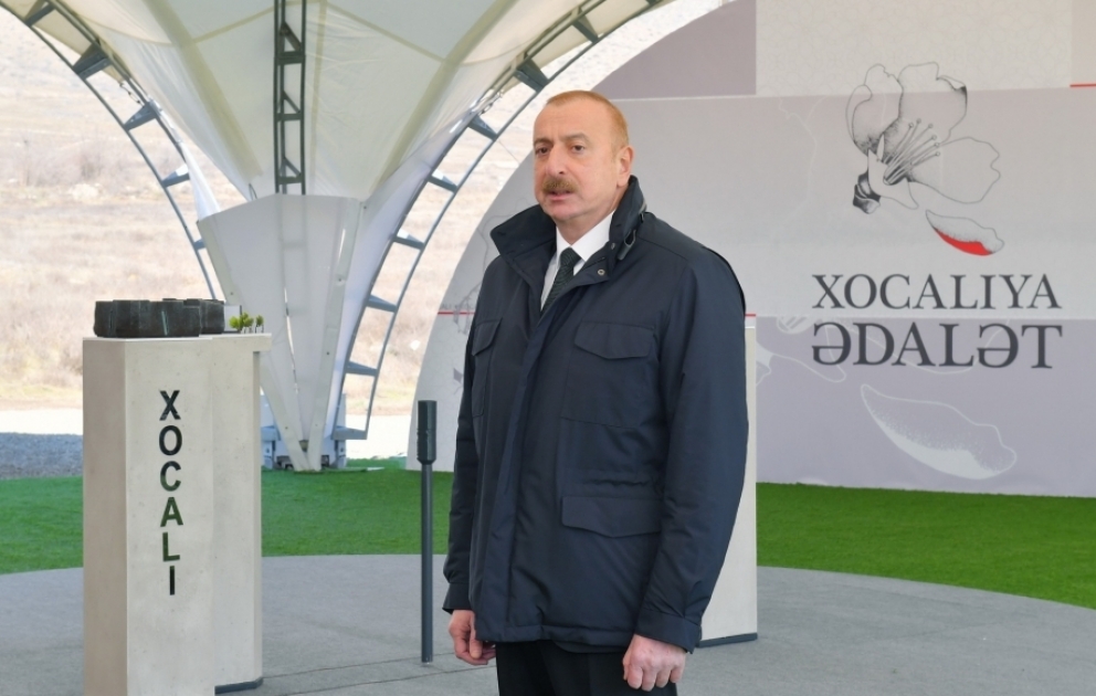 Prezident: Xocalı soyqırımını inkar etmək ədalətsizlik və vicdansızlıqdır