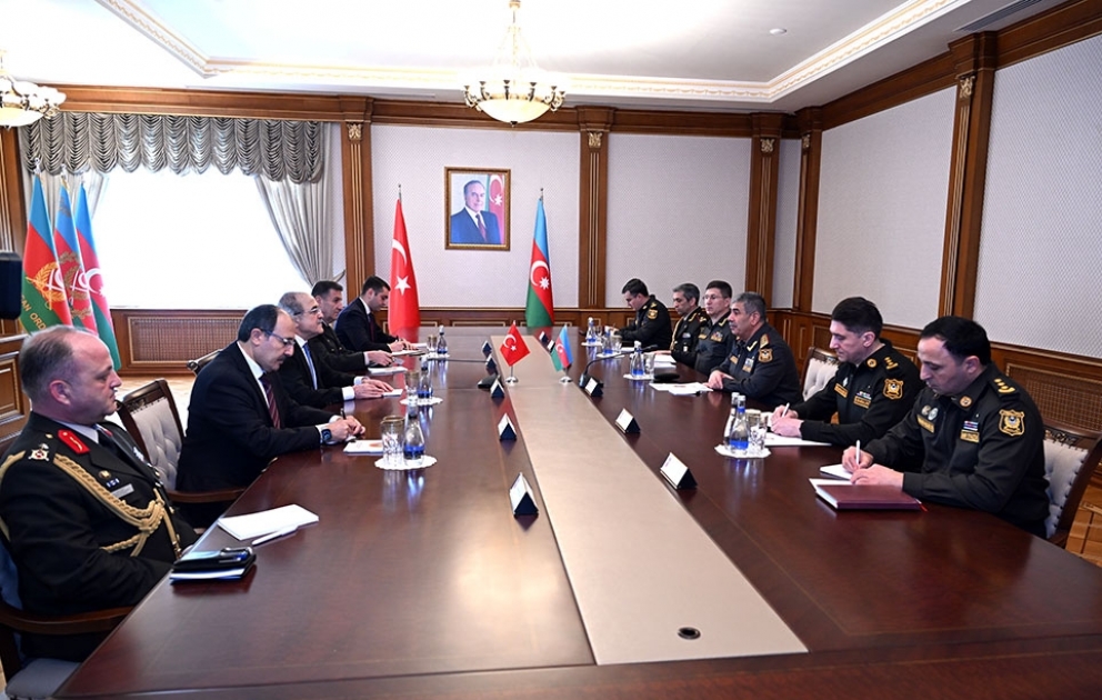 Azerbaijan Defense Minister met with Deputy Minister of National Defense of Türkiye