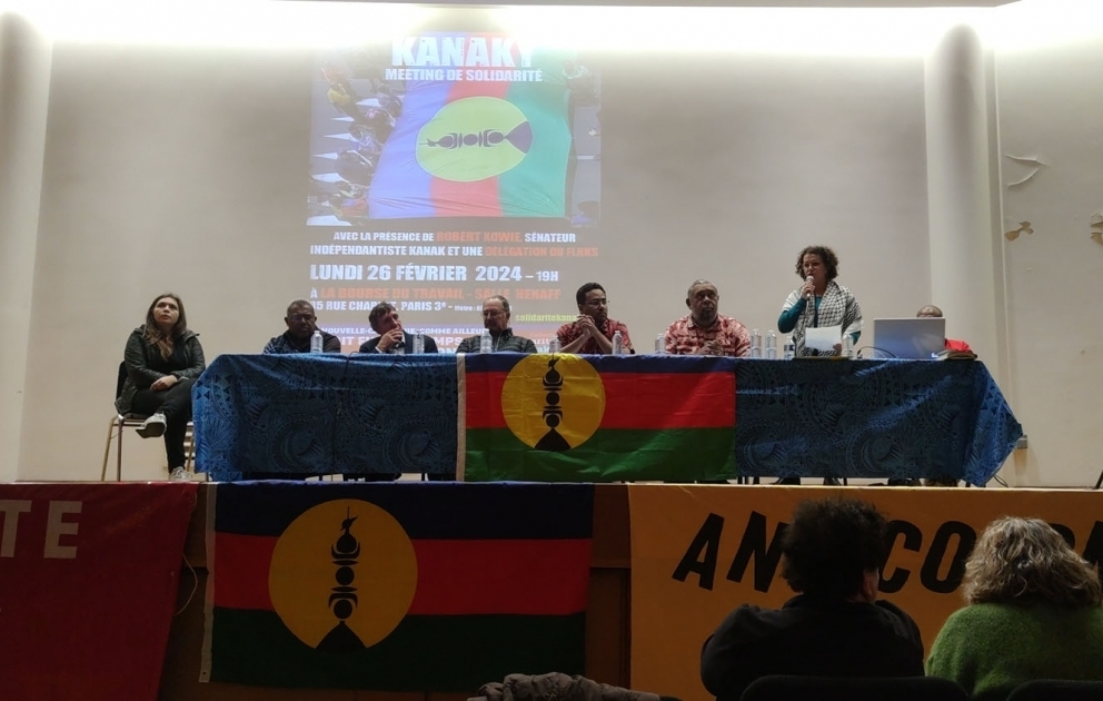 Des représentants de la Kanaky se réunissent à Paris pour réclamer leur indépendance