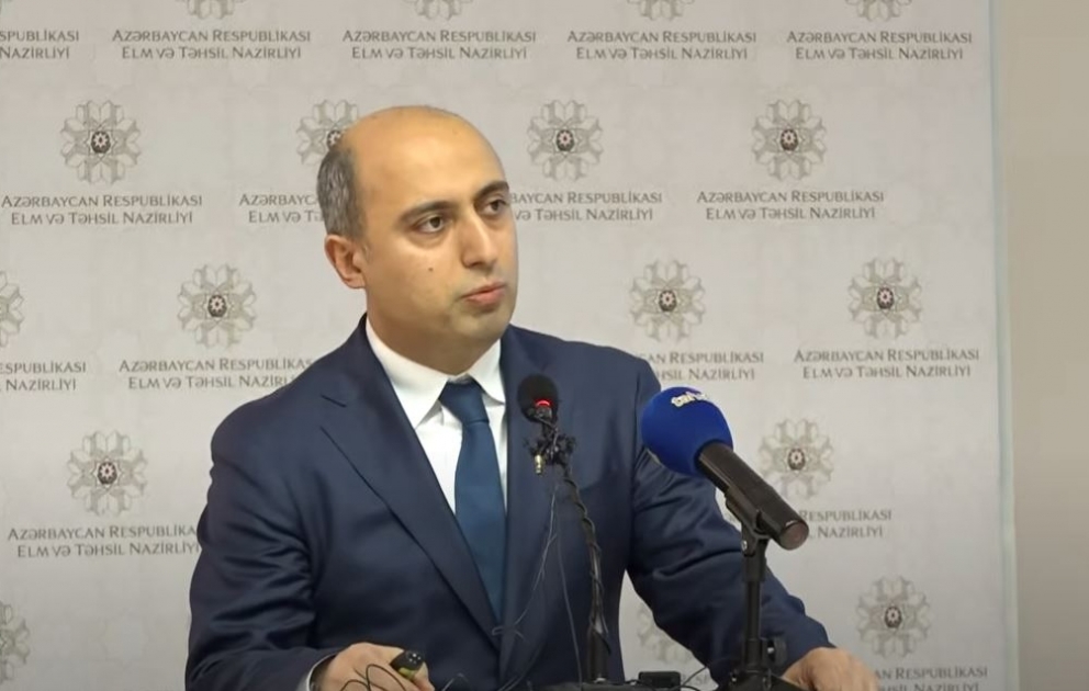Təhsil sahəsində görülən işlərlə bağlı BRİFİNQ