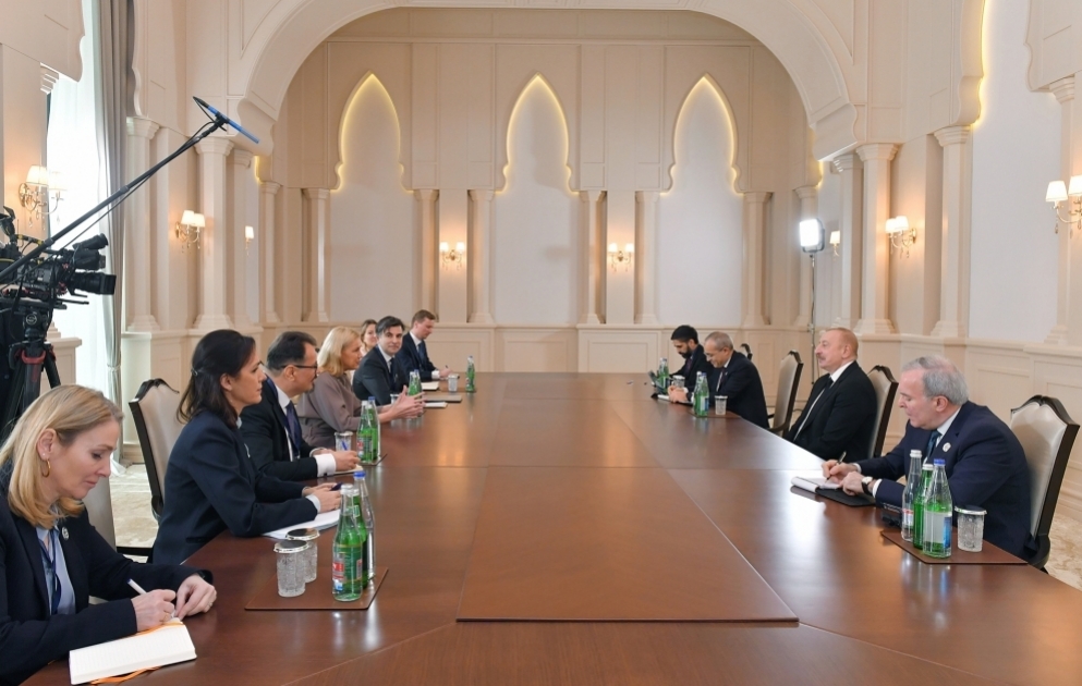 President Ilham Aliyev received European Commissioner for Energy