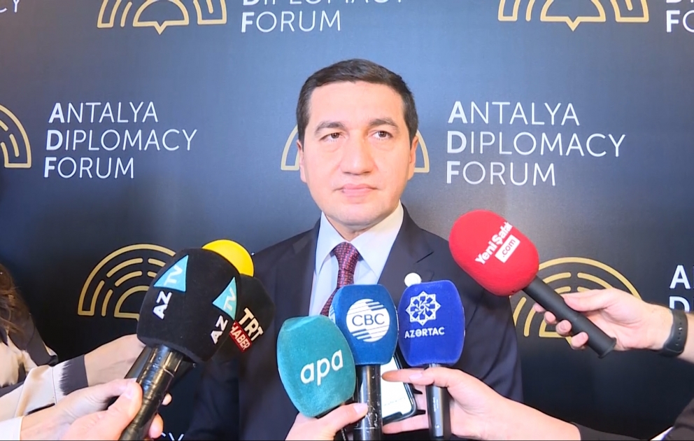 Hikmet Hajiyev: We will convey Azerbaijan's vision of further development of peace and cooperation in the region to Diplomacy Forum participants