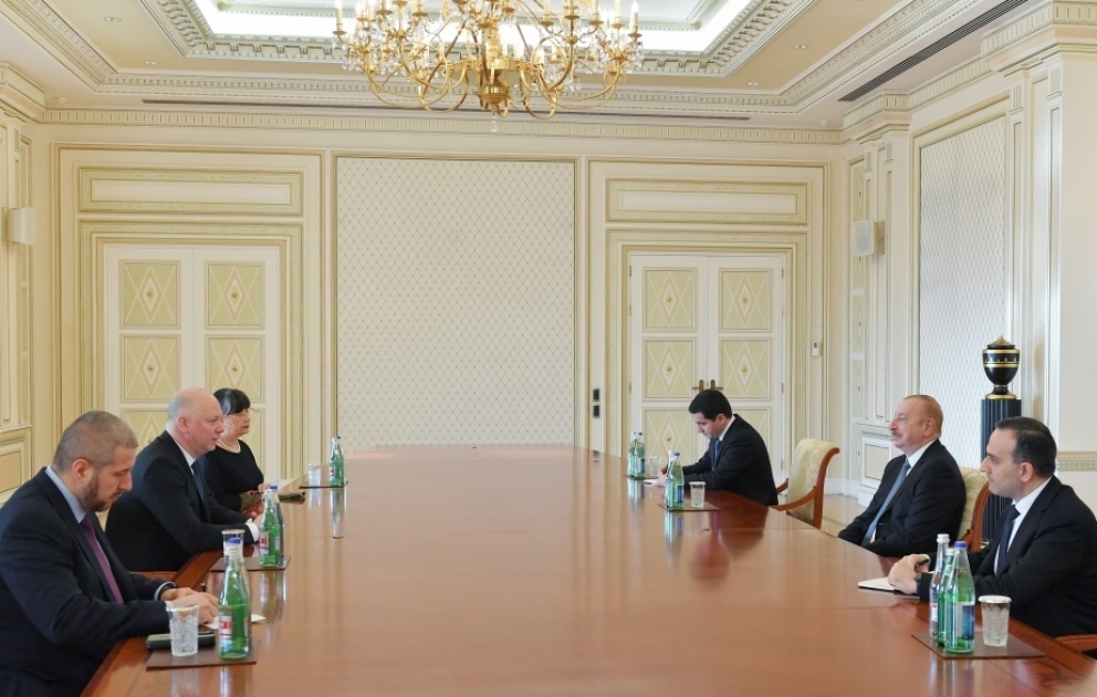 Präsident Ilham Aliyev empfängt Vorsitzenden der Nationalversammlung der Republik Bulgarien