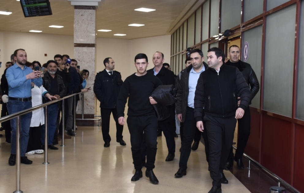 Ruslan Panahov, a soldier detained by Armenia, was brought to Baku