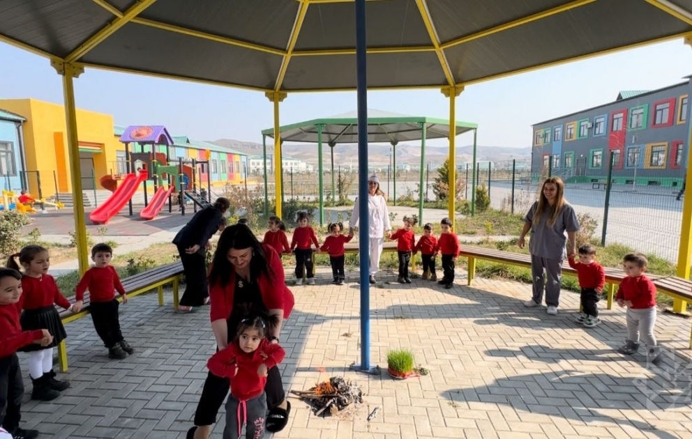 Ağalıda uşaqların çərşənbə sevinci