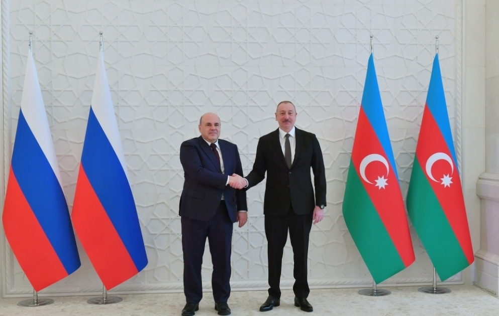 President of Azerbaijan Ilham Aliyev held meeting with Prime Minister of Russia