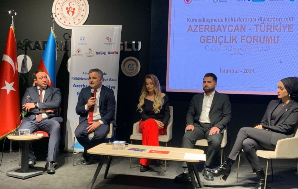 İstanbulda Azərbaycan-Türkiyə Beynəlxalq Gənclik Forumu keçirilib