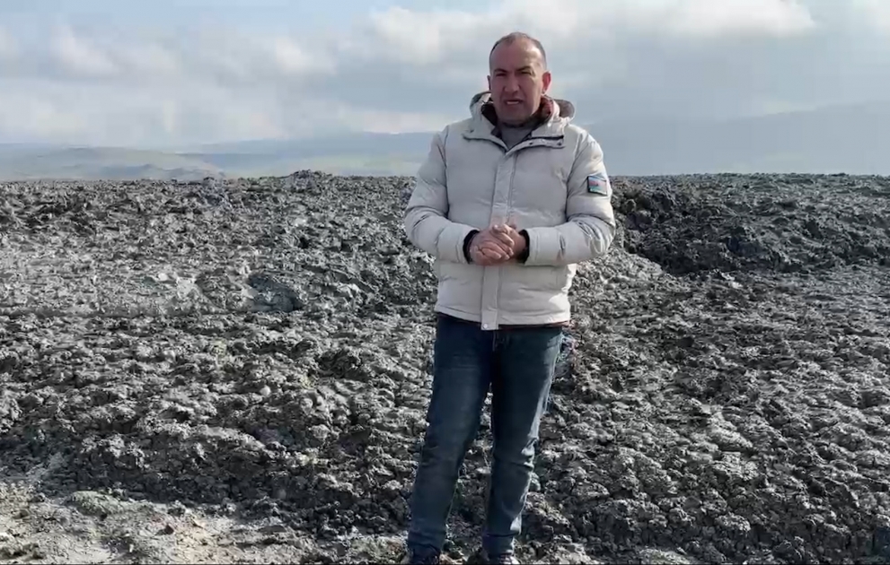 Şamaxıda palçıq vulkanı püskürüb