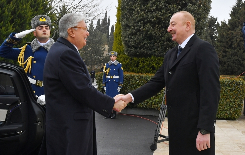 Official welcome ceremony was held for President of Kazakhstan Kassym-Jomart Tokayev