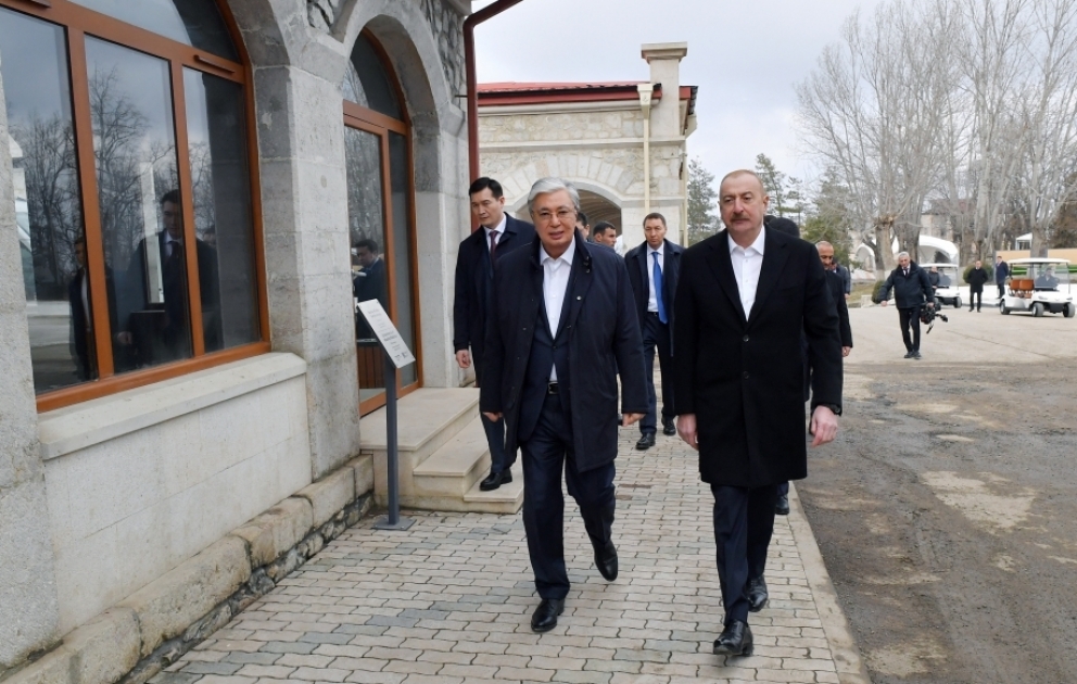 Presidents of Azerbaijan and Kazakhstan visited Shusha