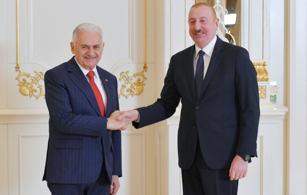 Le président azerbaïdjanais reçoit le président du Conseil des sages de l’Organisation des États turciques