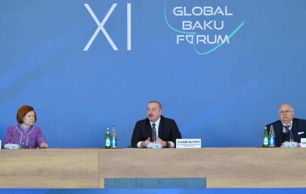 President Ilham Aliyev attended the opening ceremony of the Forum