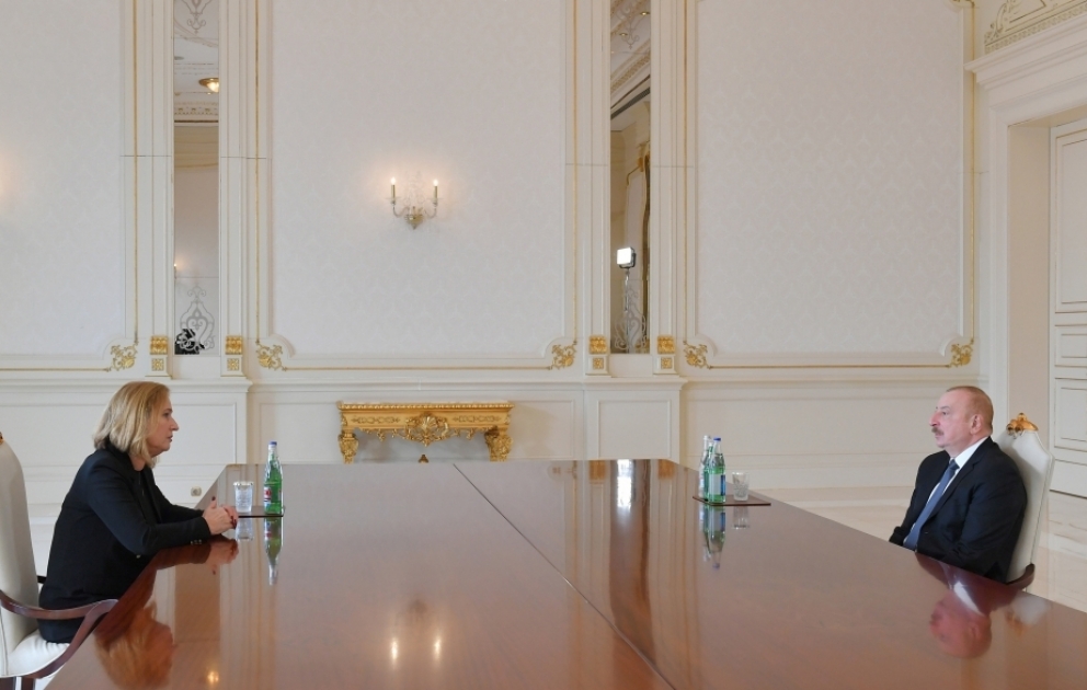 President of Azerbaijan Ilham Aliyev received former Foreign Minister of Israel
