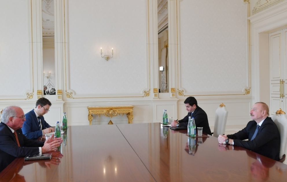 Ilham Aliyev reçoit le président de la Fondation de la Conférence de Munich sur la sécurité