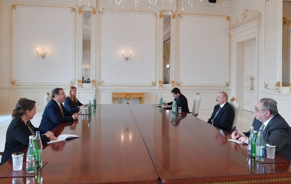 Le président azerbaïdjanais reçoit l’administrateur du PNUD