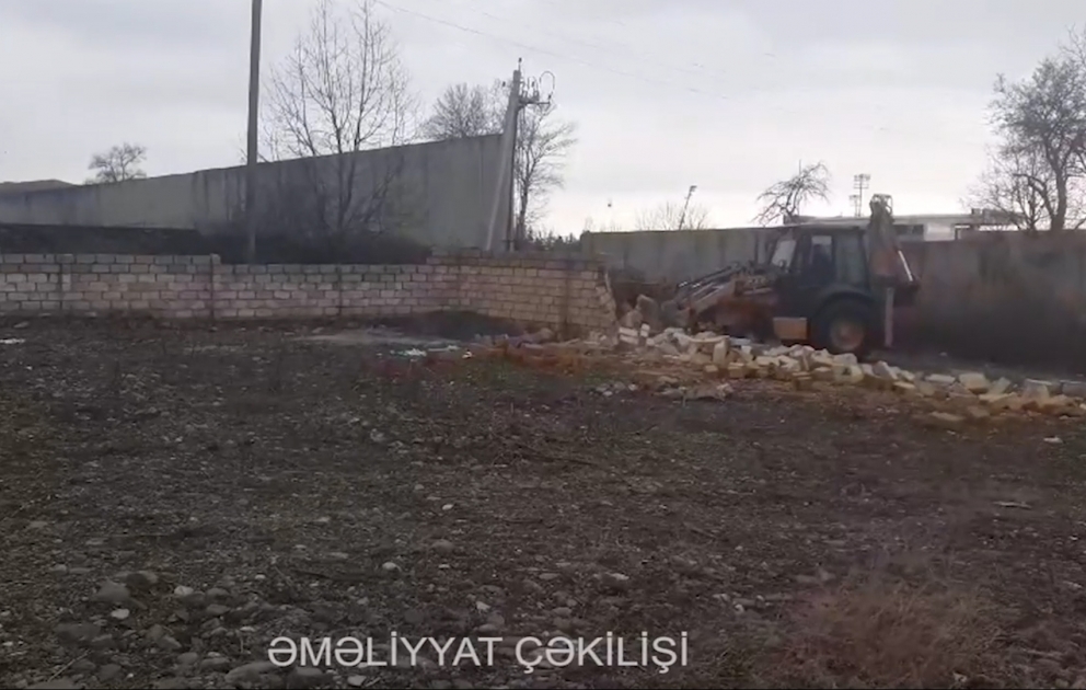 Qəbələ şəhərində qanunsuz olaraq tikinti işinin aparılması faktı aşkar edilib