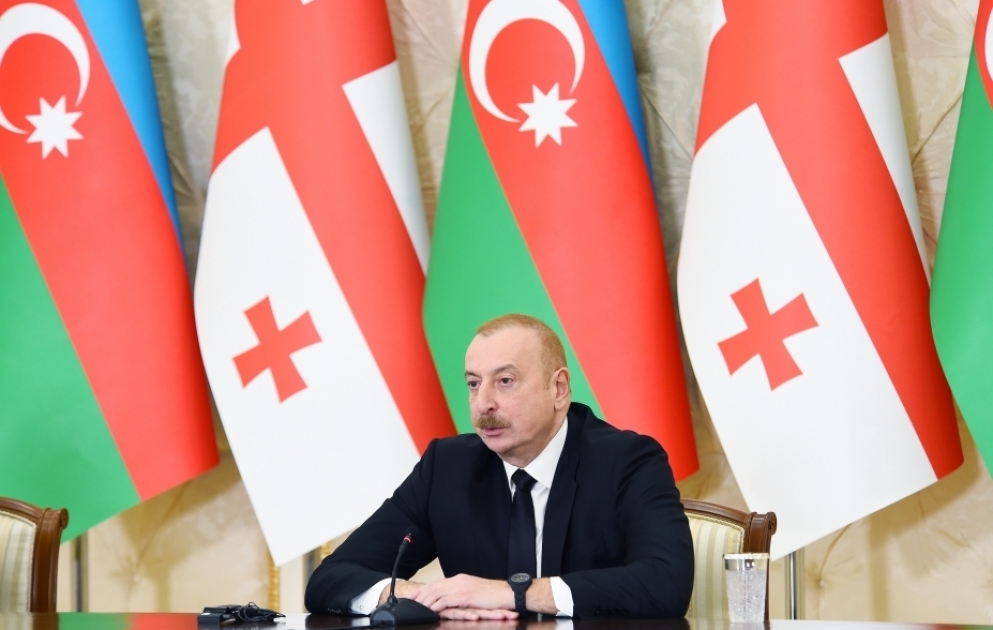 Prezident: Bakı-Tbilisi-Qars dəmir yolunun fəaliyyəti bir çox ölkələr üçün cəlbedici olacaq
