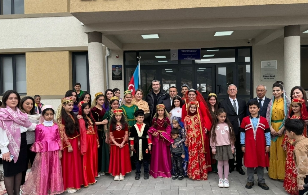 Zabux kənd məktəbində 32 ildən sonra Novruz şənliyi