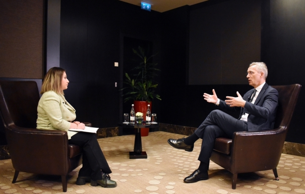 Jens Stoltenberg: We are now in the process of agreeing a new framework for partnership between NATO and Azerbaijan