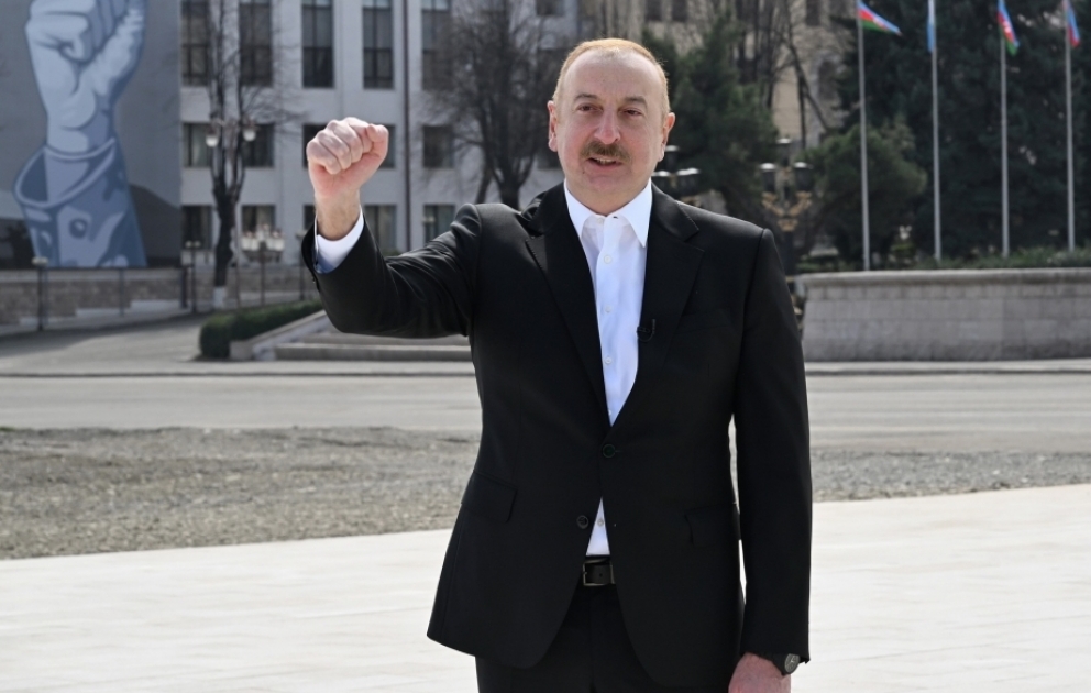 Prezident: İkinci Qarabağ müharibəsi zamanı və antiterror əməliyyatı nəticəsində böyük qəhrəmanlıq göstərmişik