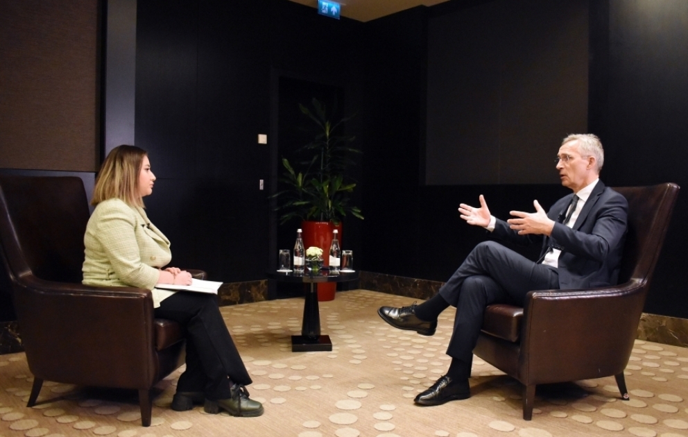 Yens Stoltenberq: NATO ilə Azərbaycan arasında əməkdaşlıq üçün yeni çərçivə sənədinin razılaşdırılması üzərində iş aparırıq