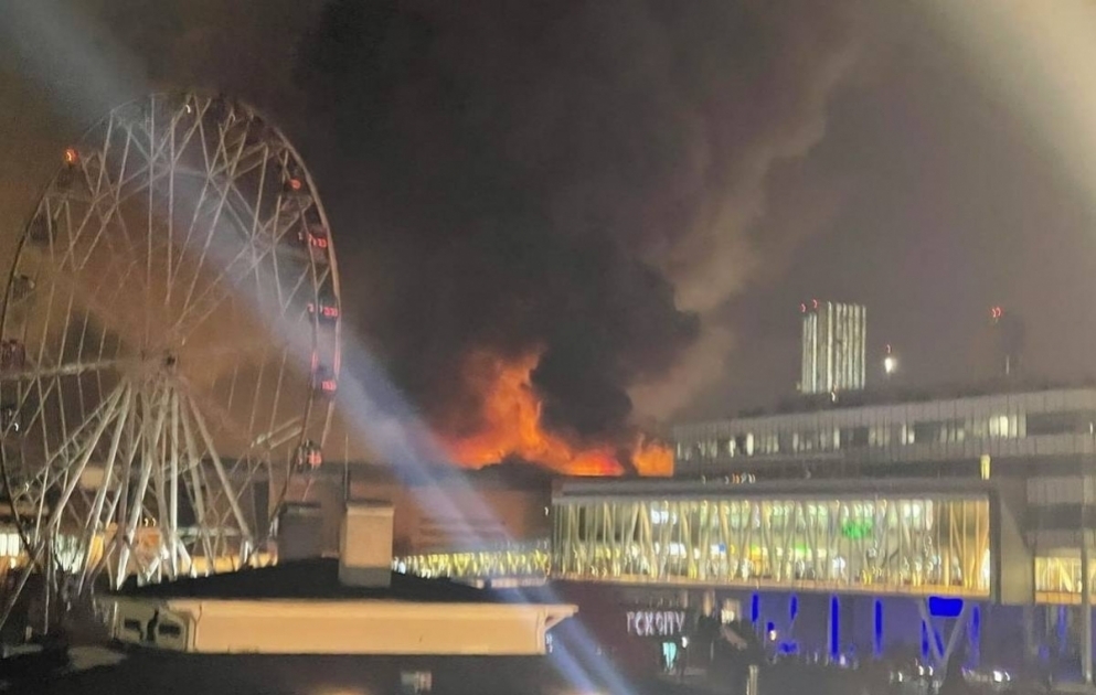 Moskvadakı “Crocus City Hall” ticarət mərkəzində atışma olub, ölən və yaralananlar var