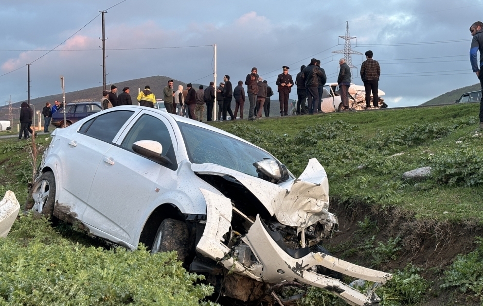 Göyçayda ağır yol qəzası baş verib
